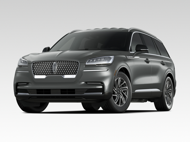 A grey 2024 Lincoln Aviator