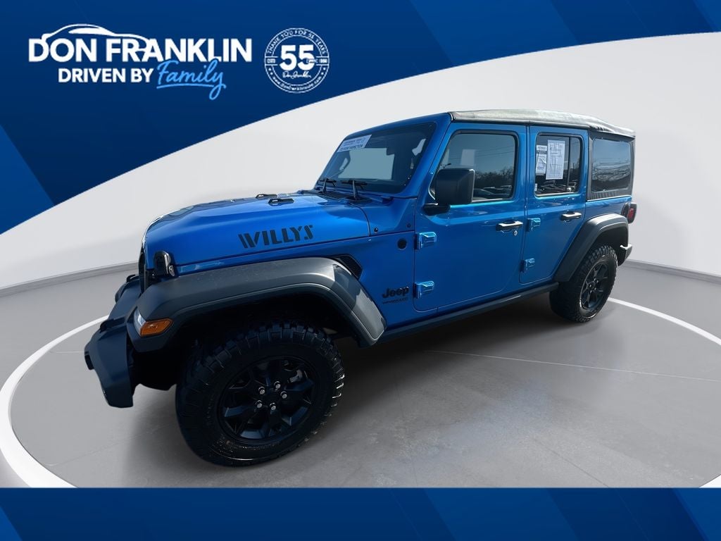 2022 Jeep Wrangler Unlimited Willys
