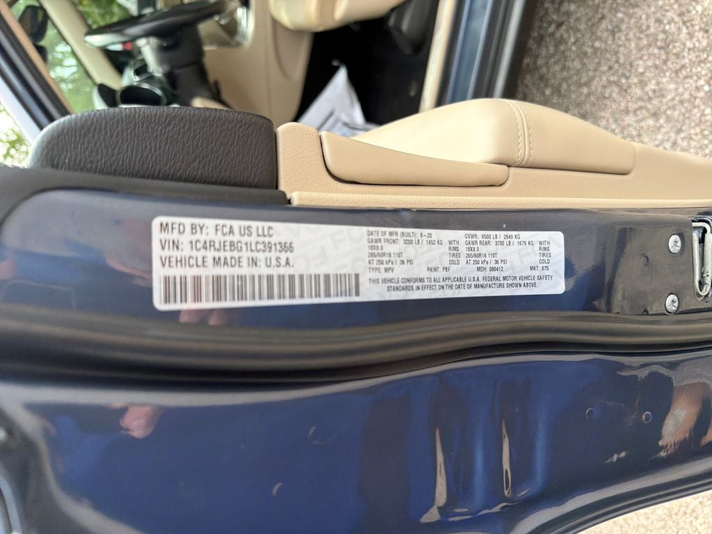2020 Jeep Grand Cherokee Limited