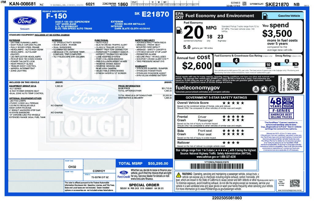 2025 Ford F-150 XLT