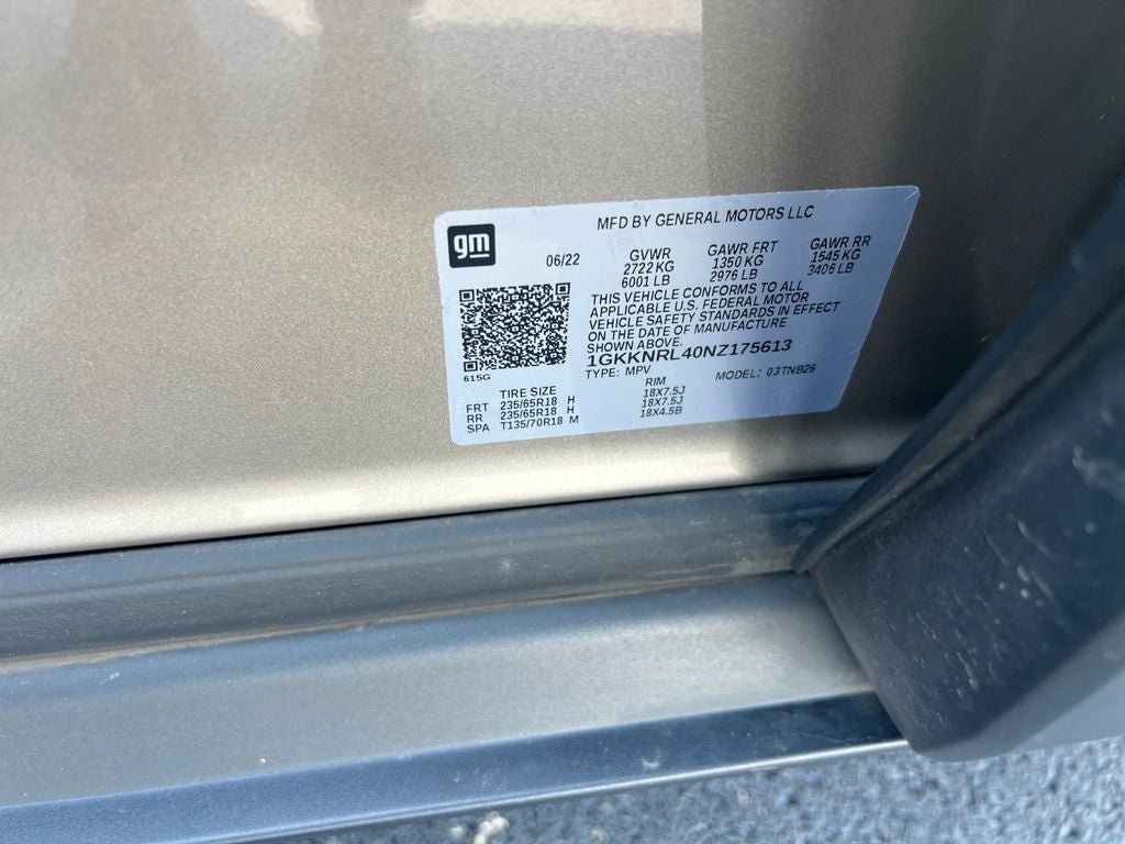 2022 GMC Acadia SLE