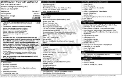 2023 Chevrolet Traverse LT Leather
