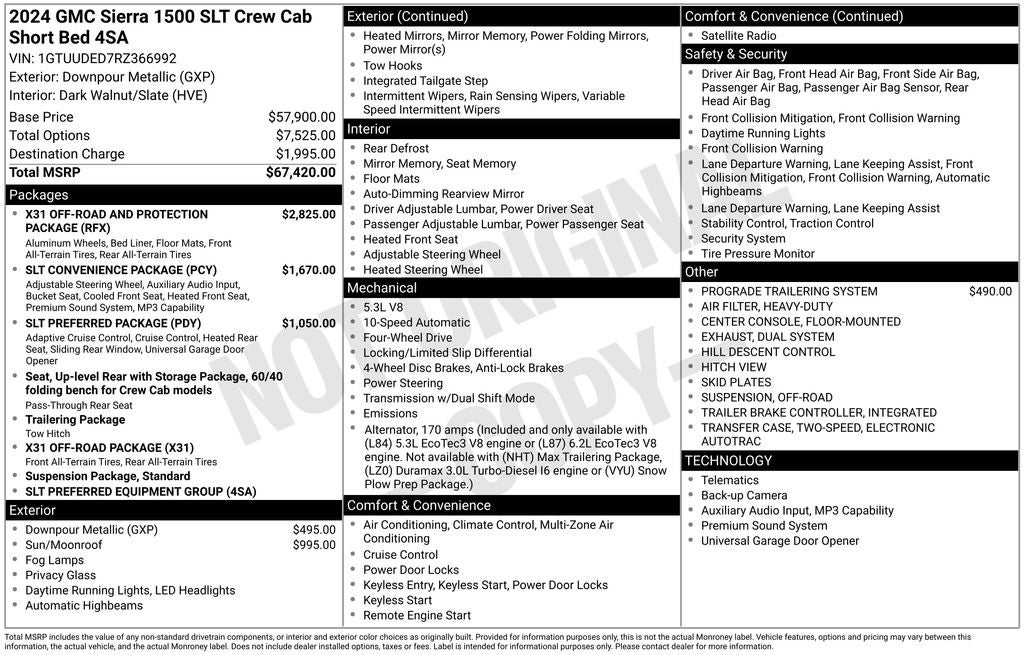 2024 GMC Sierra 1500 SLT