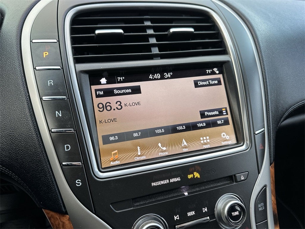 2018 Lincoln MKX Reserve