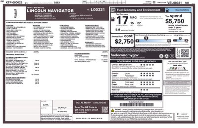 2027 Lincoln Navigator L Reserve