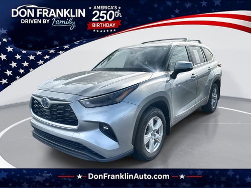 2023 Toyota Highlander Hybrid LE