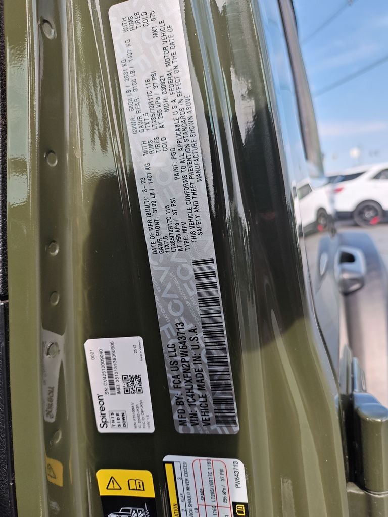 2023 Jeep Wrangler Rubicon