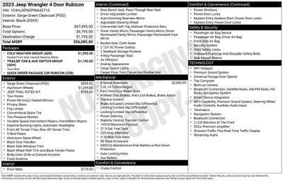 2023 Jeep Wrangler Rubicon
