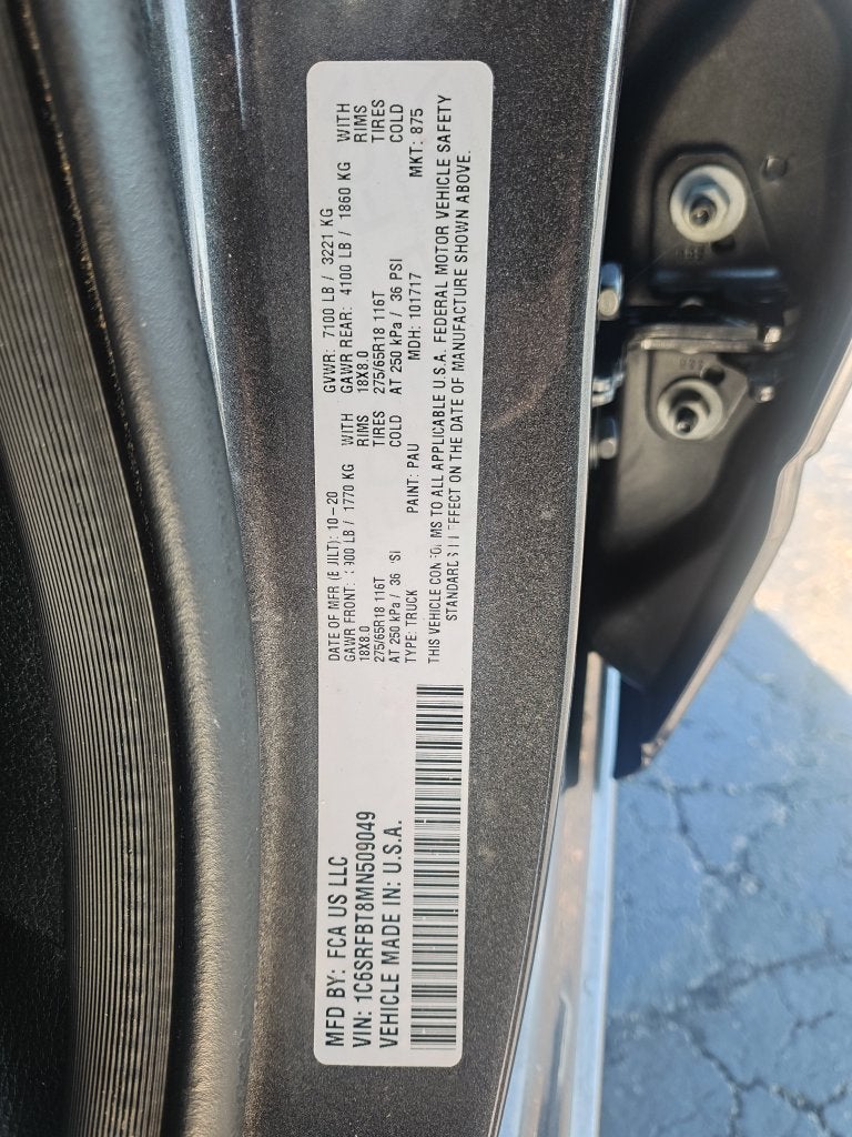 2021 RAM 1500 Big Horn/Lone Star