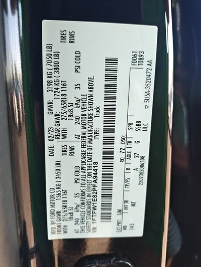 2023 Ford F-150 XLT