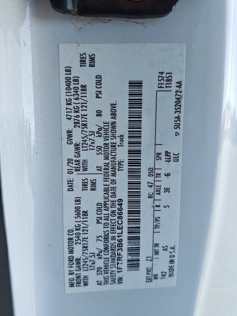 2020 Ford F-350SD XL