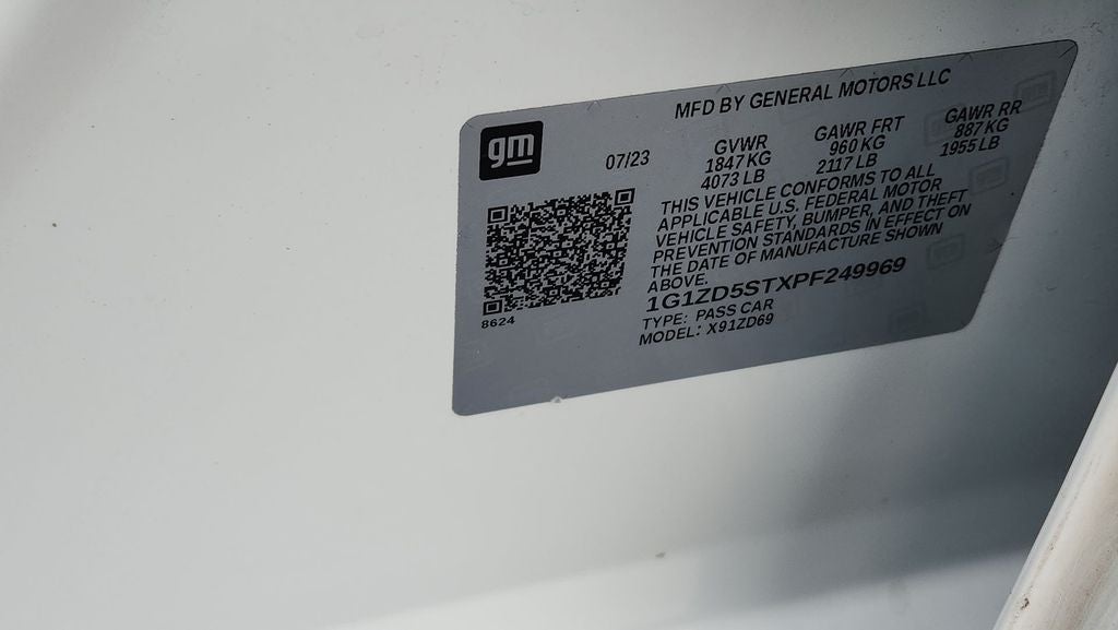 2023 Chevrolet Malibu LT 1LT