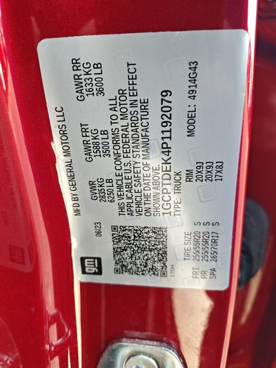 2023 Chevrolet Colorado Z71
