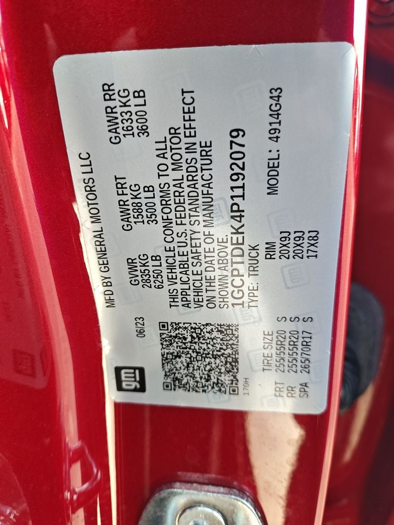 2023 Chevrolet Colorado Z71
