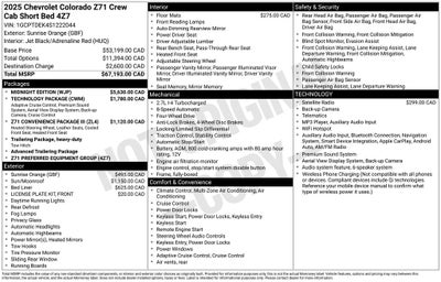 2025 Chevrolet Colorado Z71