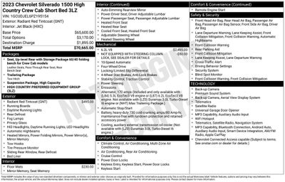2023 Chevrolet Silverado 1500 High Country