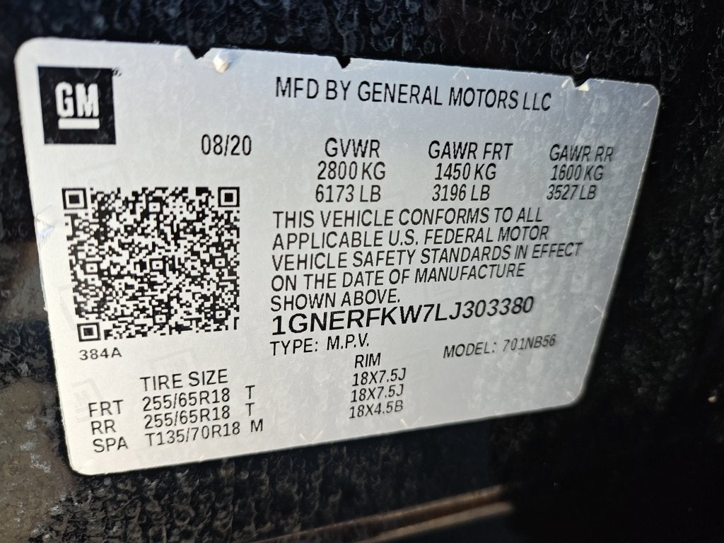 2020 Chevrolet Traverse LS