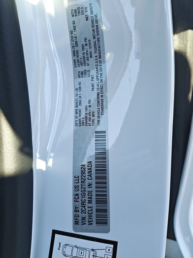 2026 Chrysler Pacifica Limited