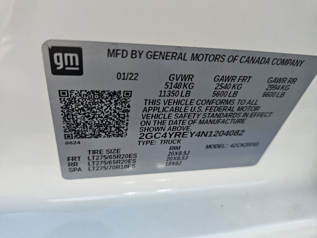 2022 Chevrolet Silverado 2500HD High Country