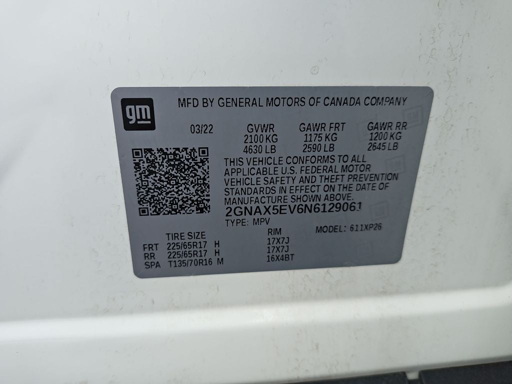 2022 Chevrolet Equinox LS