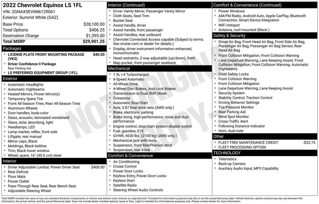 2022 Chevrolet Equinox LS