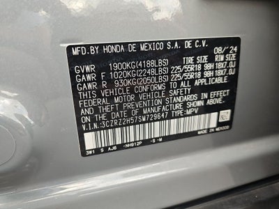 2025 Honda HR-V Sport