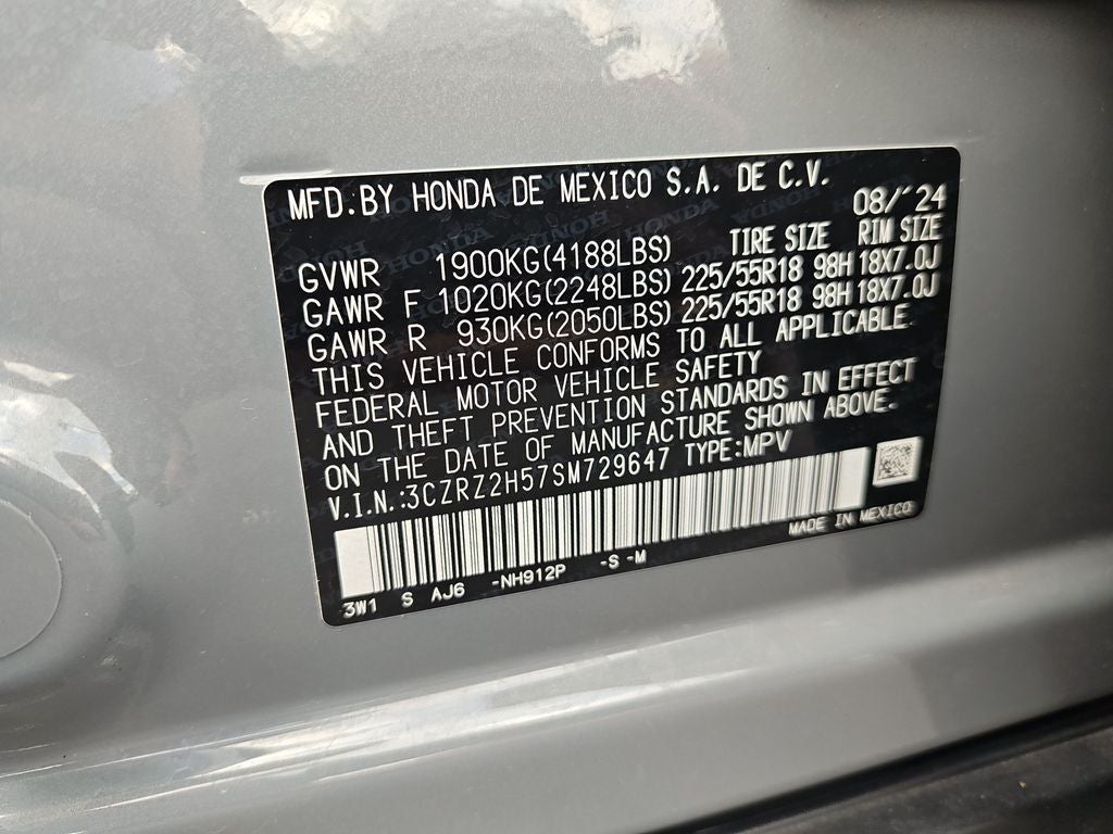 2025 Honda HR-V Sport