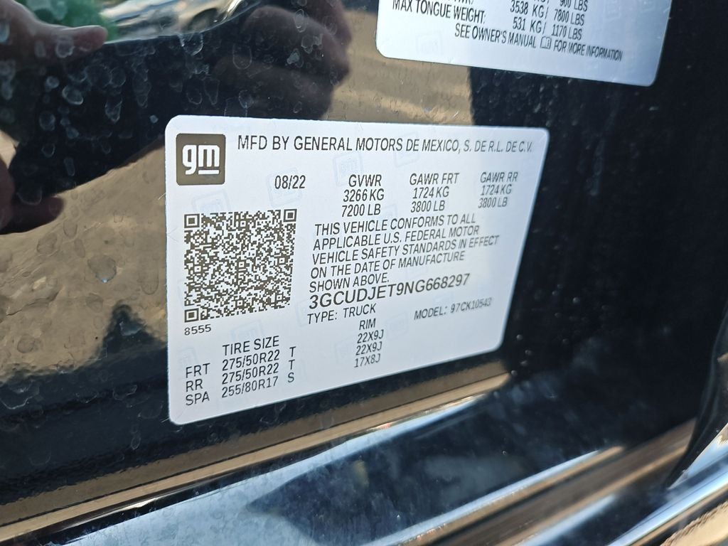 2022 Chevrolet Silverado 1500 High Country