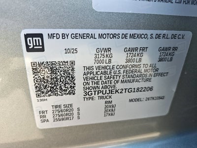 2026 GMC Sierra 1500 Elevation