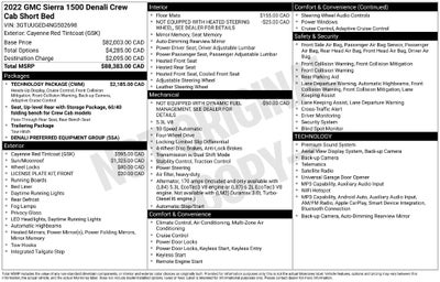 2022 GMC Sierra 1500 Denali