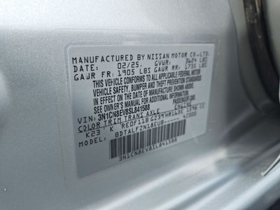 2025 Nissan Versa 1.6 SV
