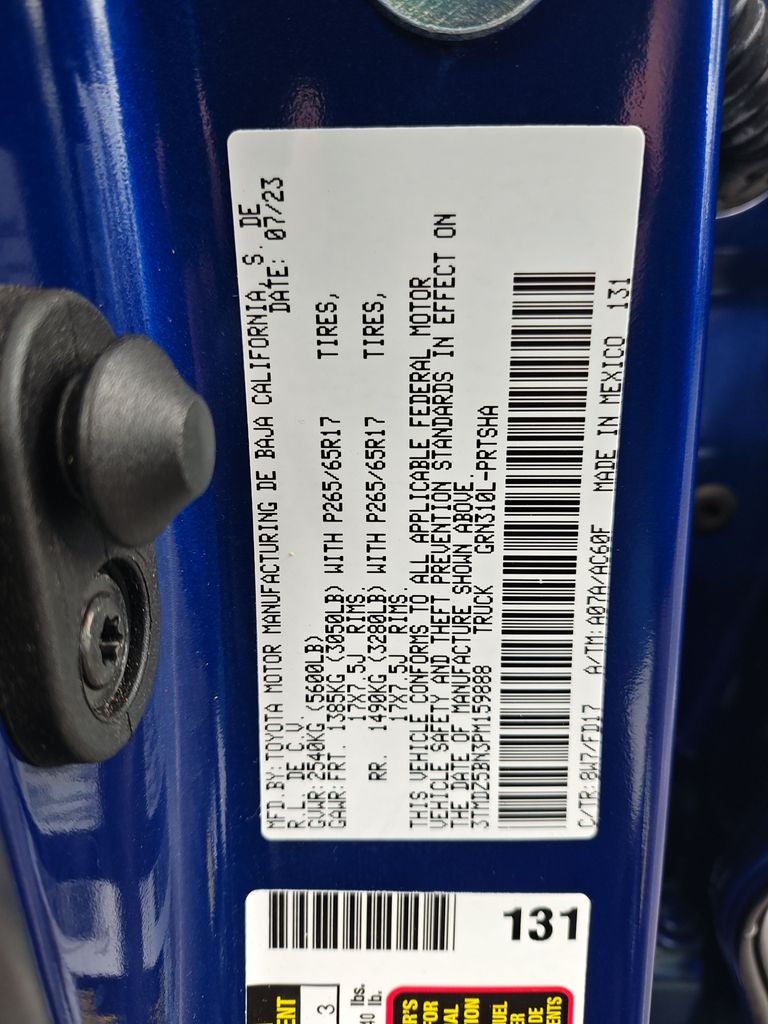 2023 Toyota Tacoma TRD Sport V6
