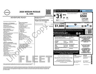 2026 Nissan Rogue SL