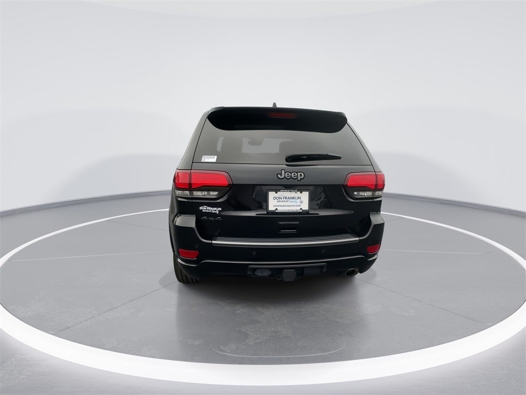 2021 Jeep Grand Cherokee 80th Anniversary Edition