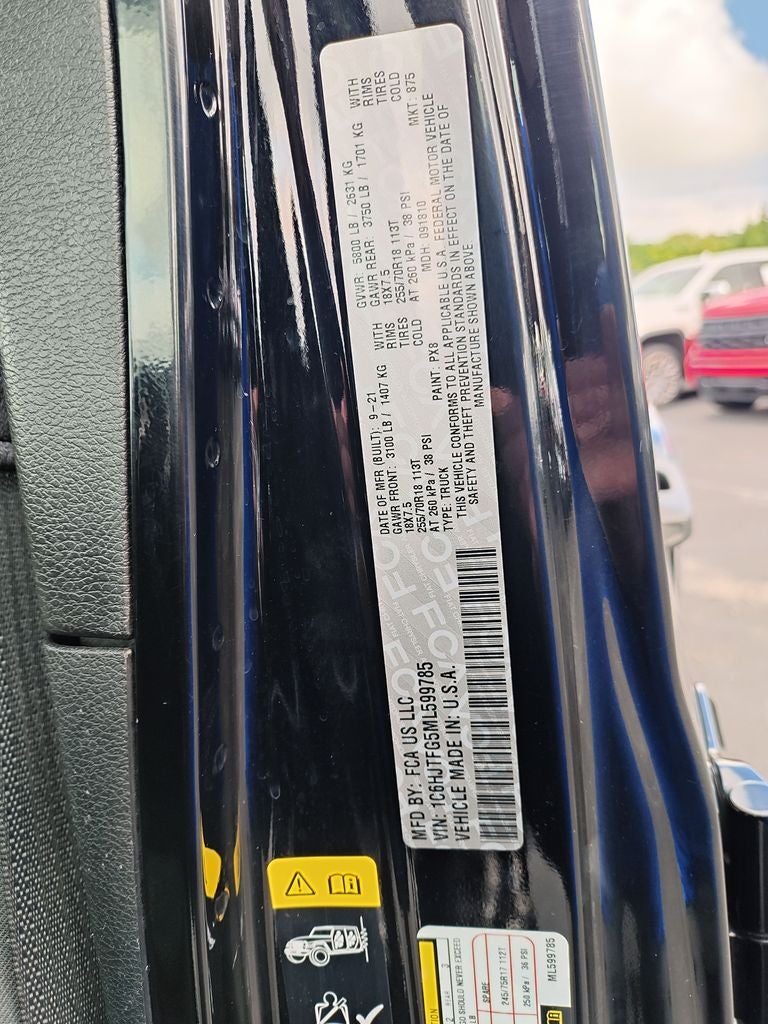 2021 Jeep Gladiator Overland