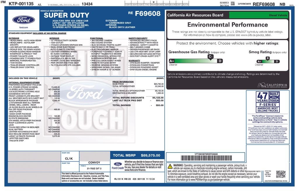 2024 Ford F-350SD Lariat
