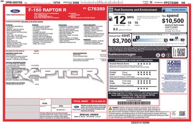 2023 Ford F-150 Raptor R