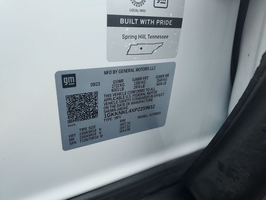 2023 GMC Acadia SLE