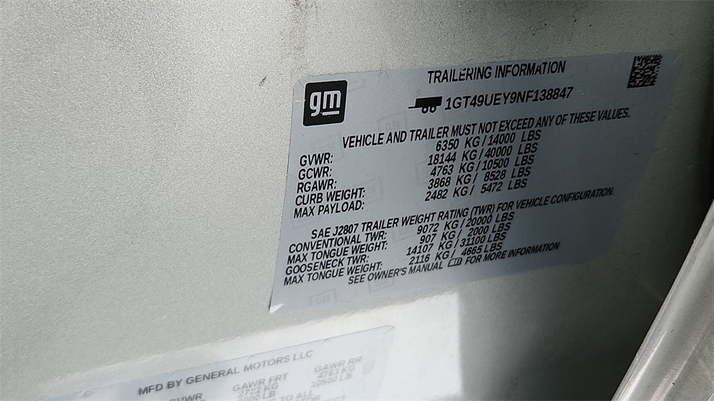 2022 GMC Sierra 3500HD SLT