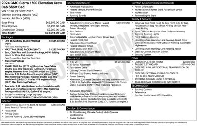 2024 GMC Sierra 1500 Elevation