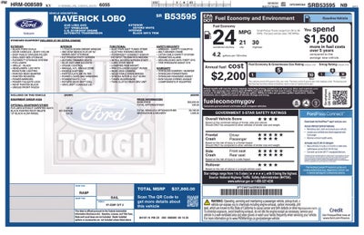 2025 Ford Maverick Lobo Standard