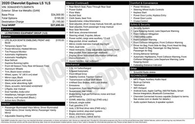 2020 Chevrolet Equinox LS