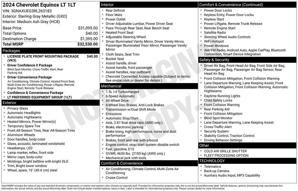2024 Chevrolet Equinox LT