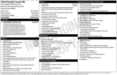 2024 Hyundai Tucson SEL