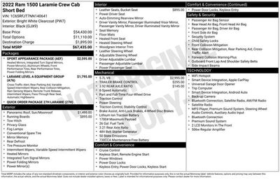 2022 RAM 1500 Laramie