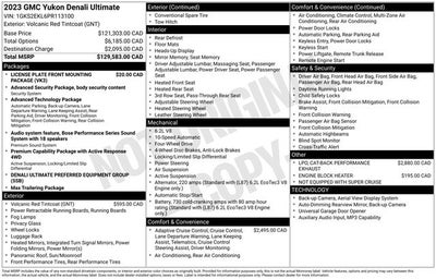 2023 GMC Yukon Denali Ultimate