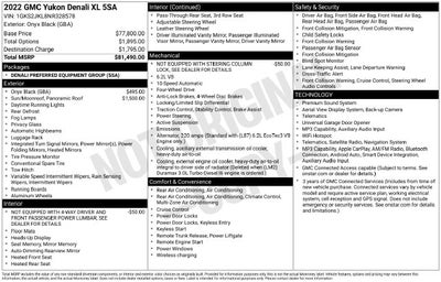 2022 GMC Yukon XL Denali