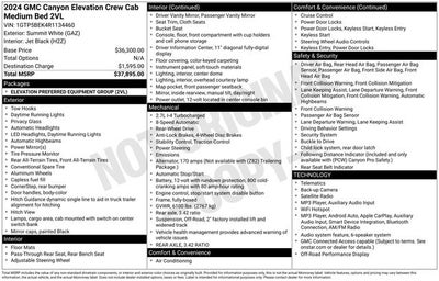 2024 GMC Canyon Elevation