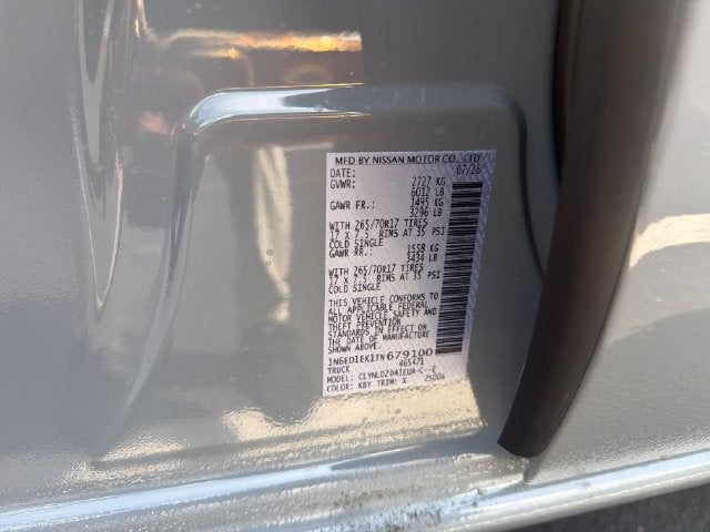 2026 Nissan Frontier PRO-4X