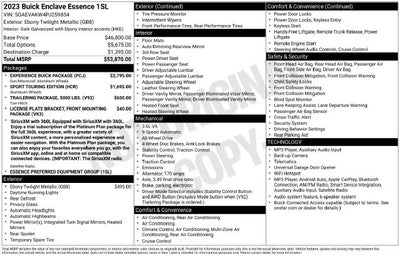 2023 Buick Enclave Essence